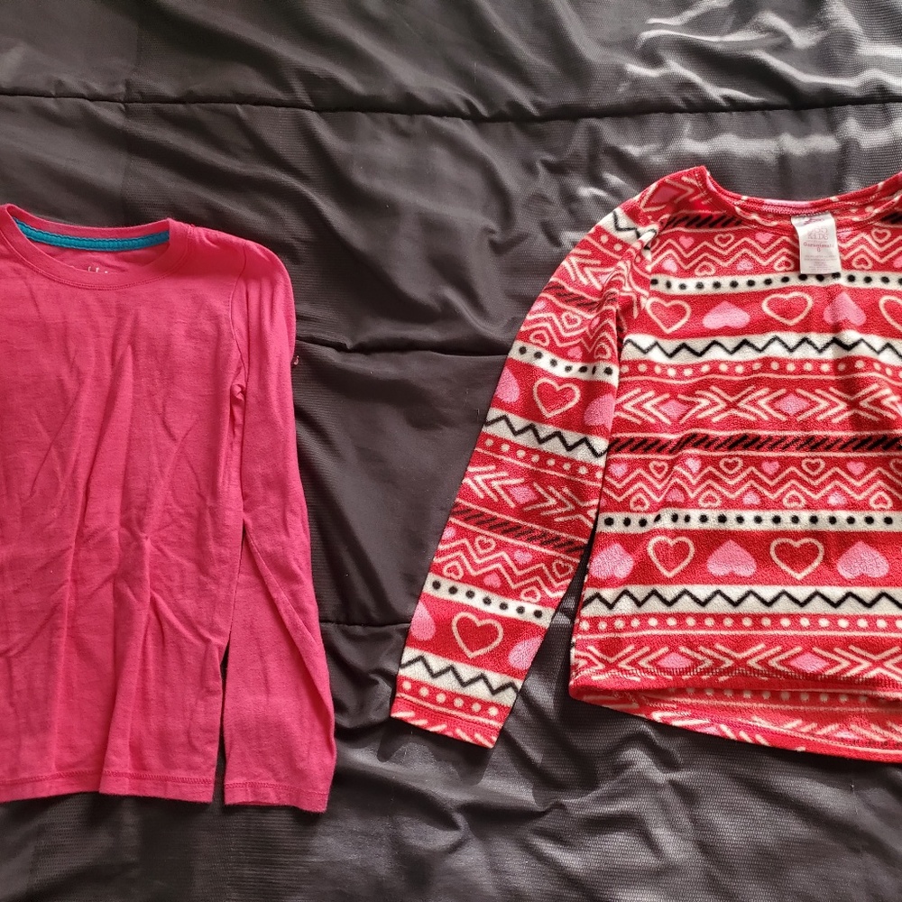 girl med long sleeve tops